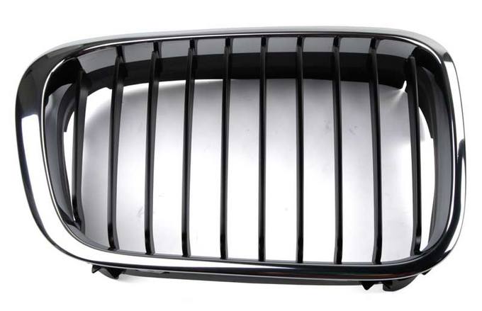 BMW Kidney Grille - Front Passenger Side (Chrome/Black) 51138208488